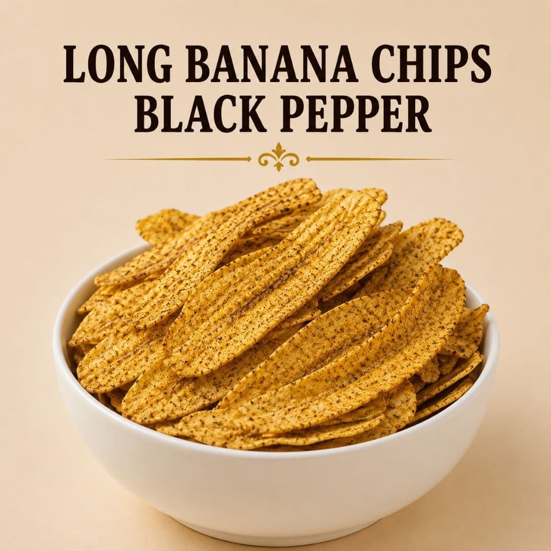 LONG BANANA CHIPS – BLACK PEPPER product image 1
