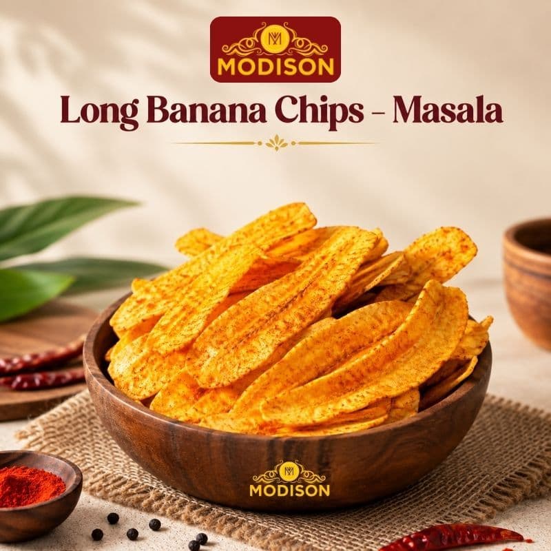 LONG BANANA CHIPS – MASALA product image 1
