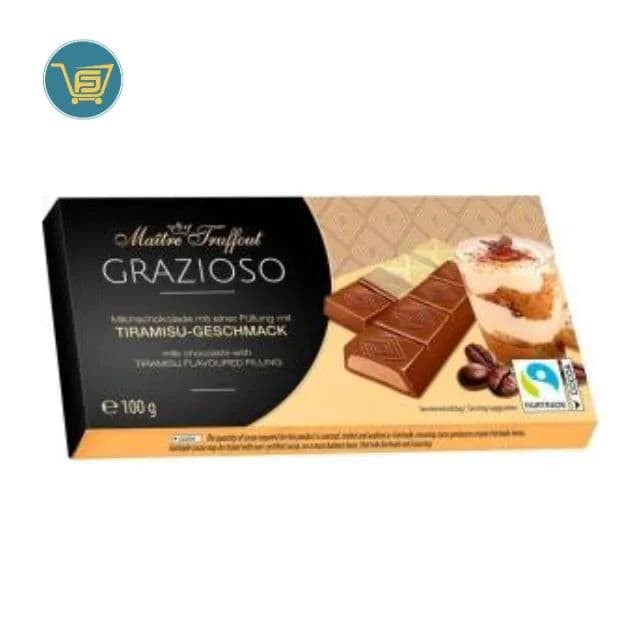 Maitre Truffout Grazioso Milk Chocolate 100g product image 1