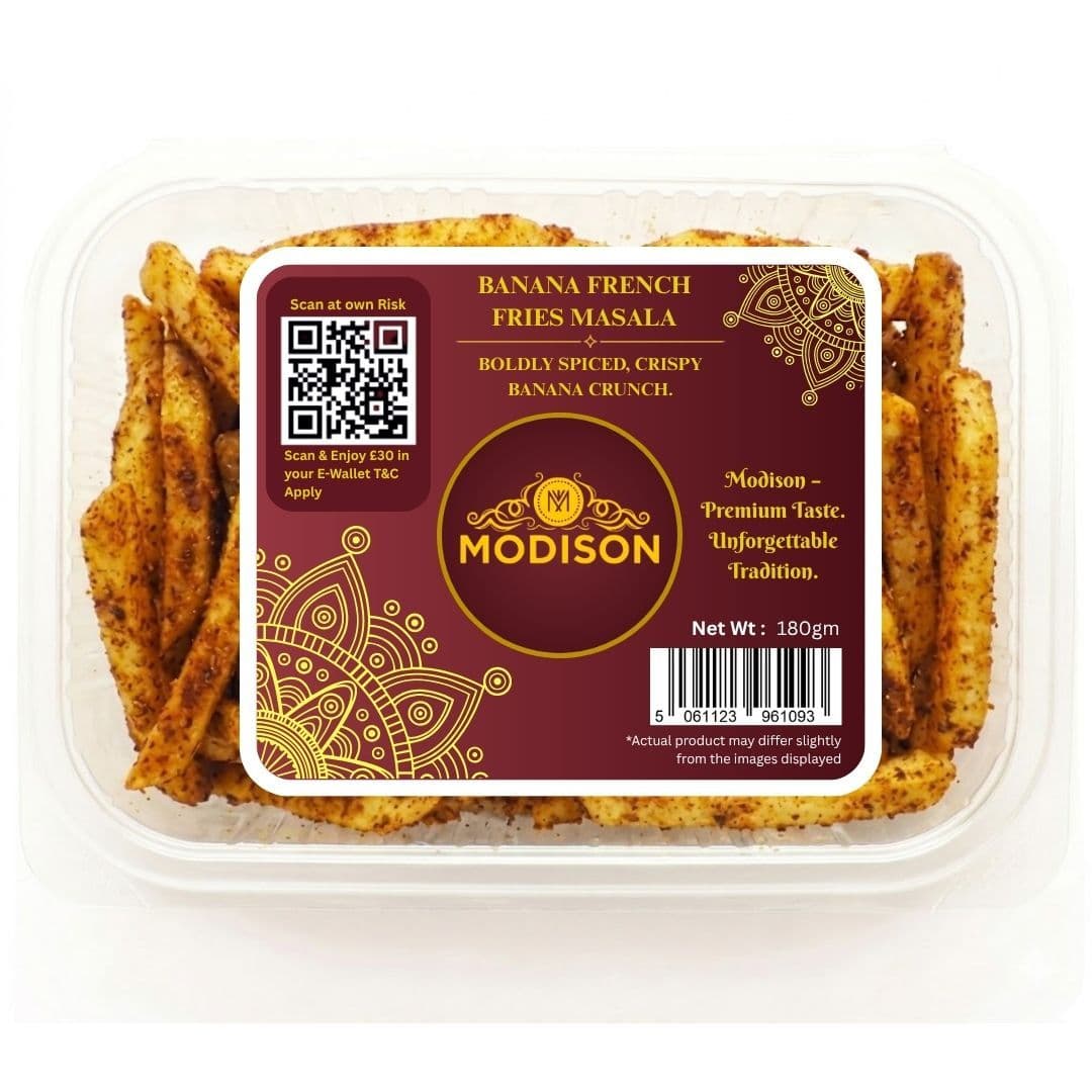 MODISON BANANA FRENCH FRIES INDIAN SNACKS MASALA KELA product image 2
