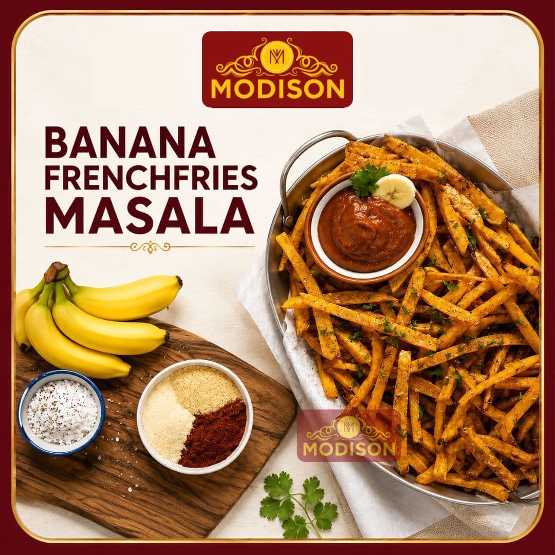 MODISON BANANA FRENCH FRIES INDIAN SNACKS MASALA KELA product image 1