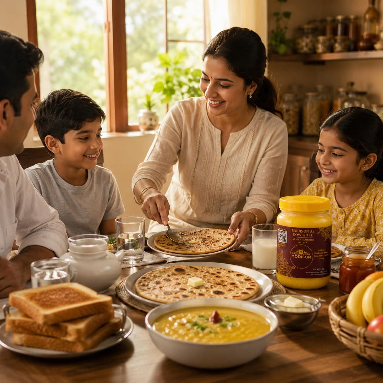 MODISON Bilona A2 Ghee A2 Milk Clarified Butter 1kg product image 7