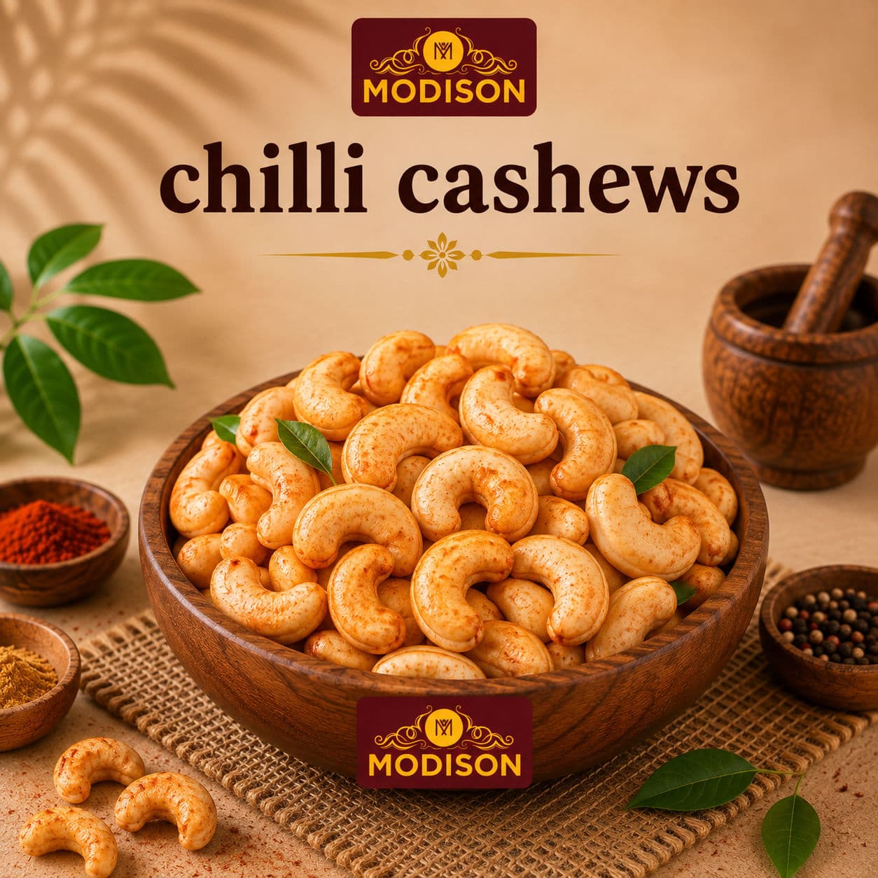 MODISON CHILLI CASHEWS product image 1