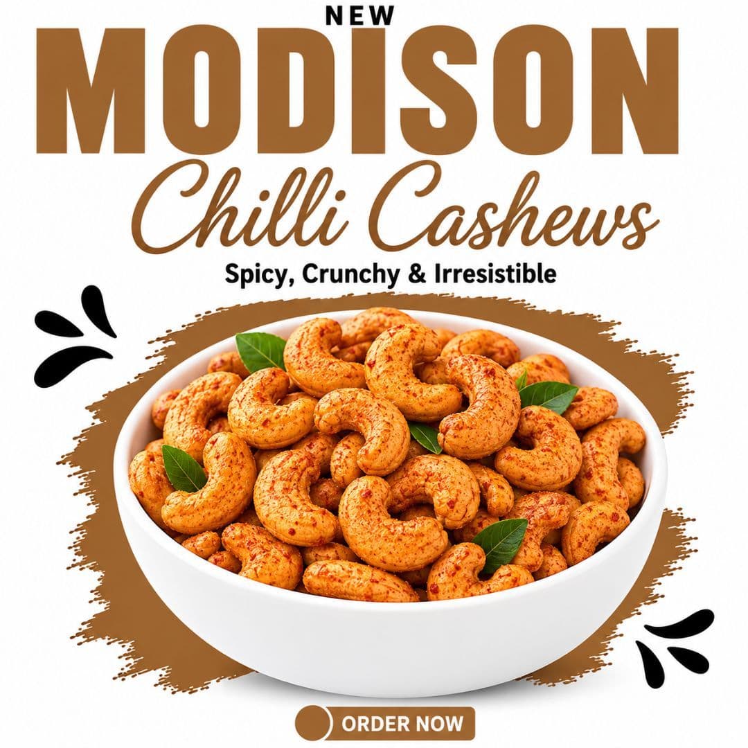 MODISON CHILLI CASHEWS product image 1