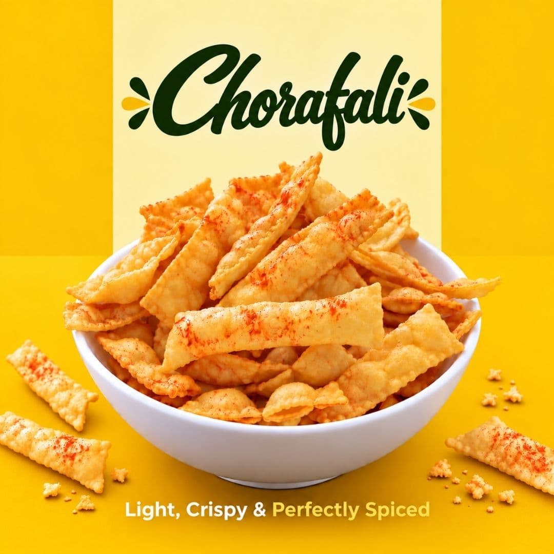 MODISON Chorafali Crispy & Authentic Gujarati Snack 180g