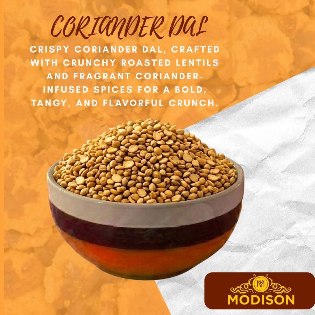 MODISON Coriander Dal Mukhwas Roasted Dhana Dal 200g product image 2
