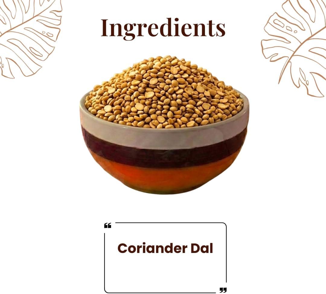 MODISON Coriander Dal Mukhwas Roasted Dhana Dal 200g product image 3