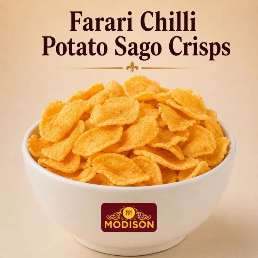 MODISON FARARI CHILLI POTATO SAGO CRISPS