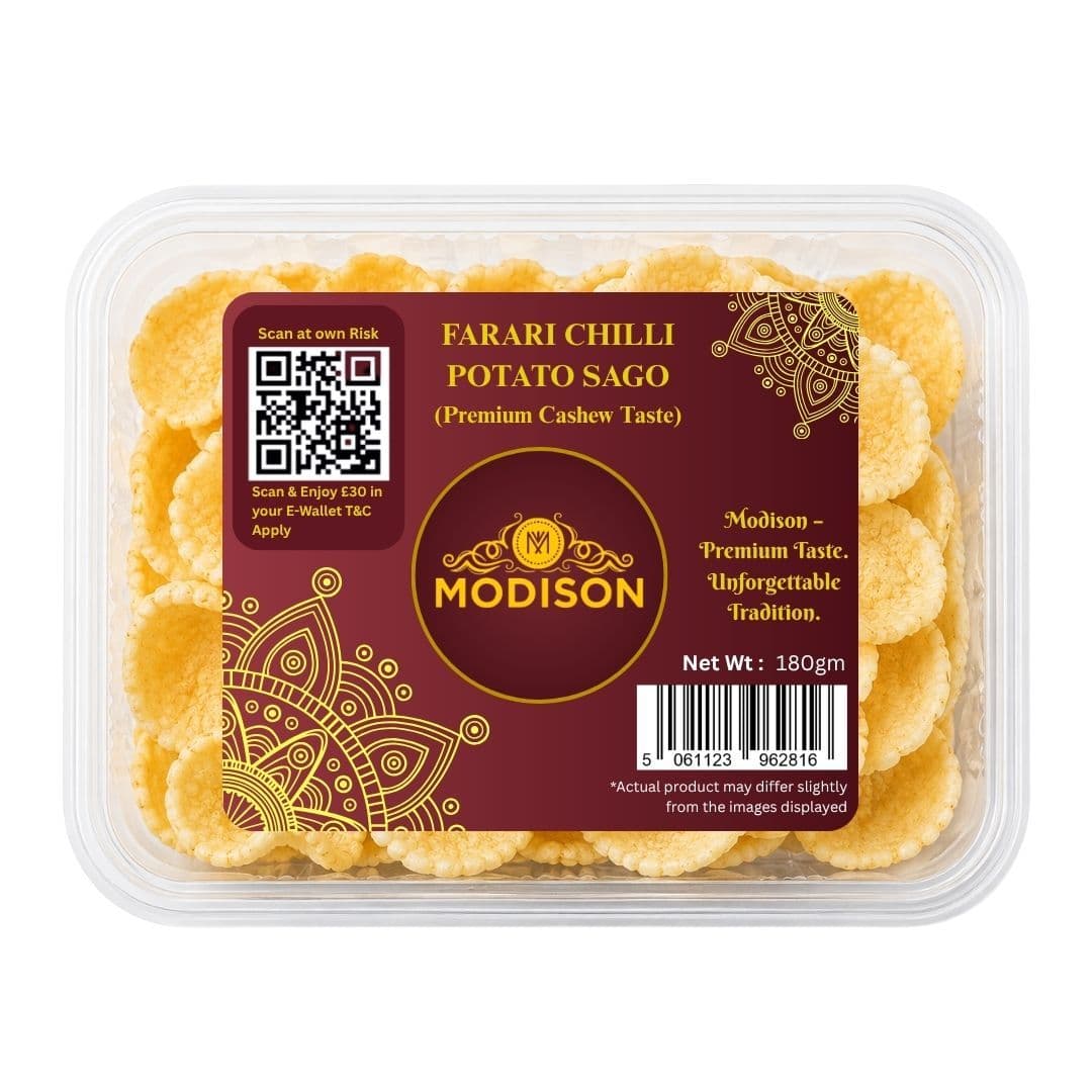 MODISON FARARI CHILLI POTATO SAGO CRISPS product image 2
