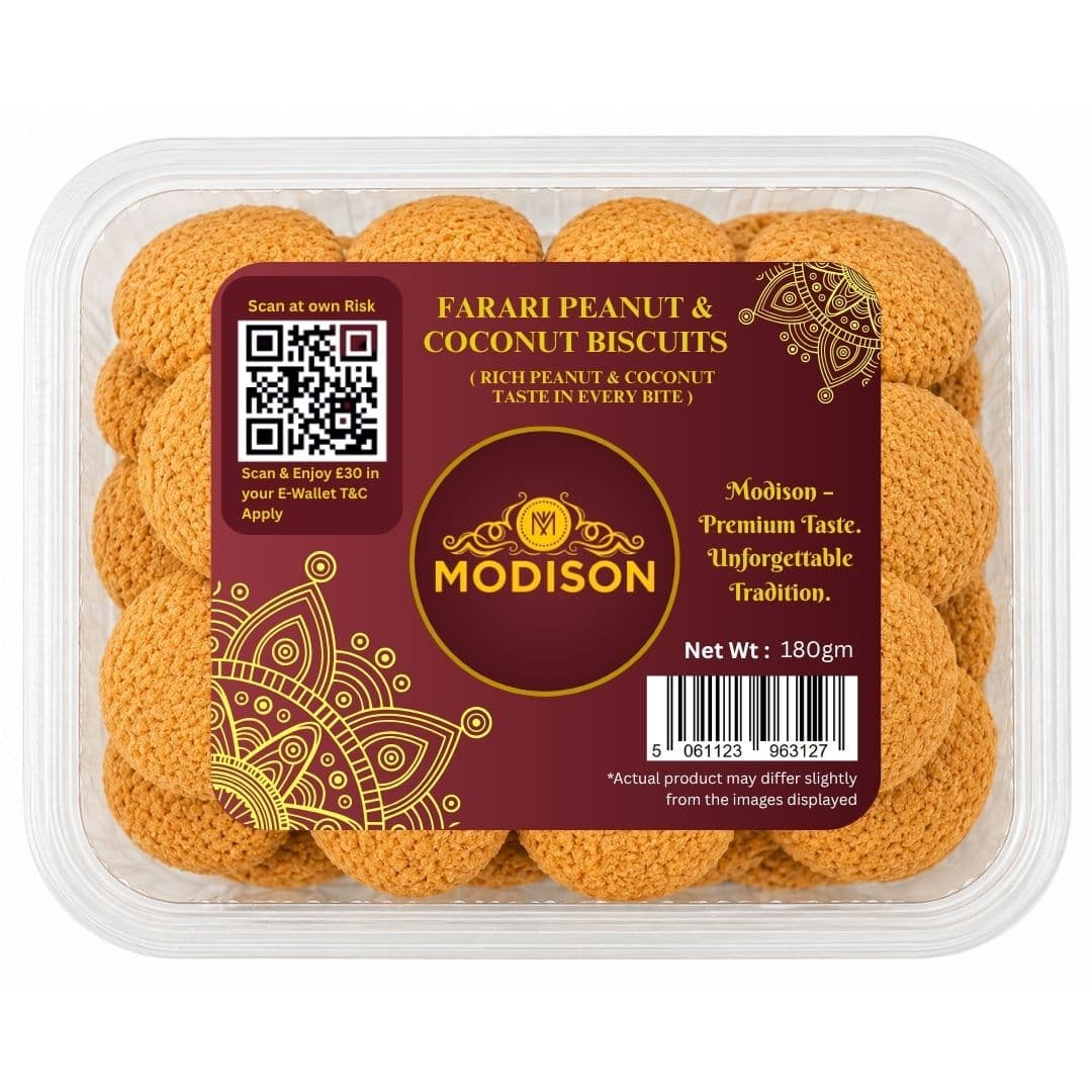 MODISON FARARI PEANUT & COCONUT BISCUITS alternate image