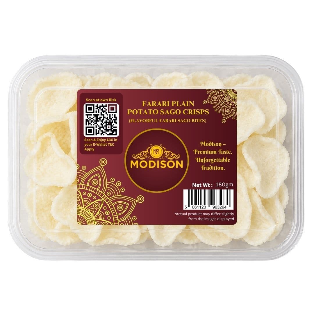 MODISON FARARI PLAIN POTATO SAGO CRISPS alternate image