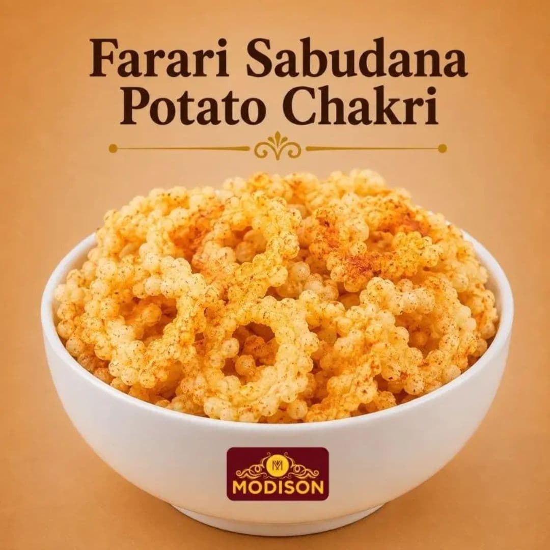 MODISON FARARI SABUDANA POTATO CHAKRI