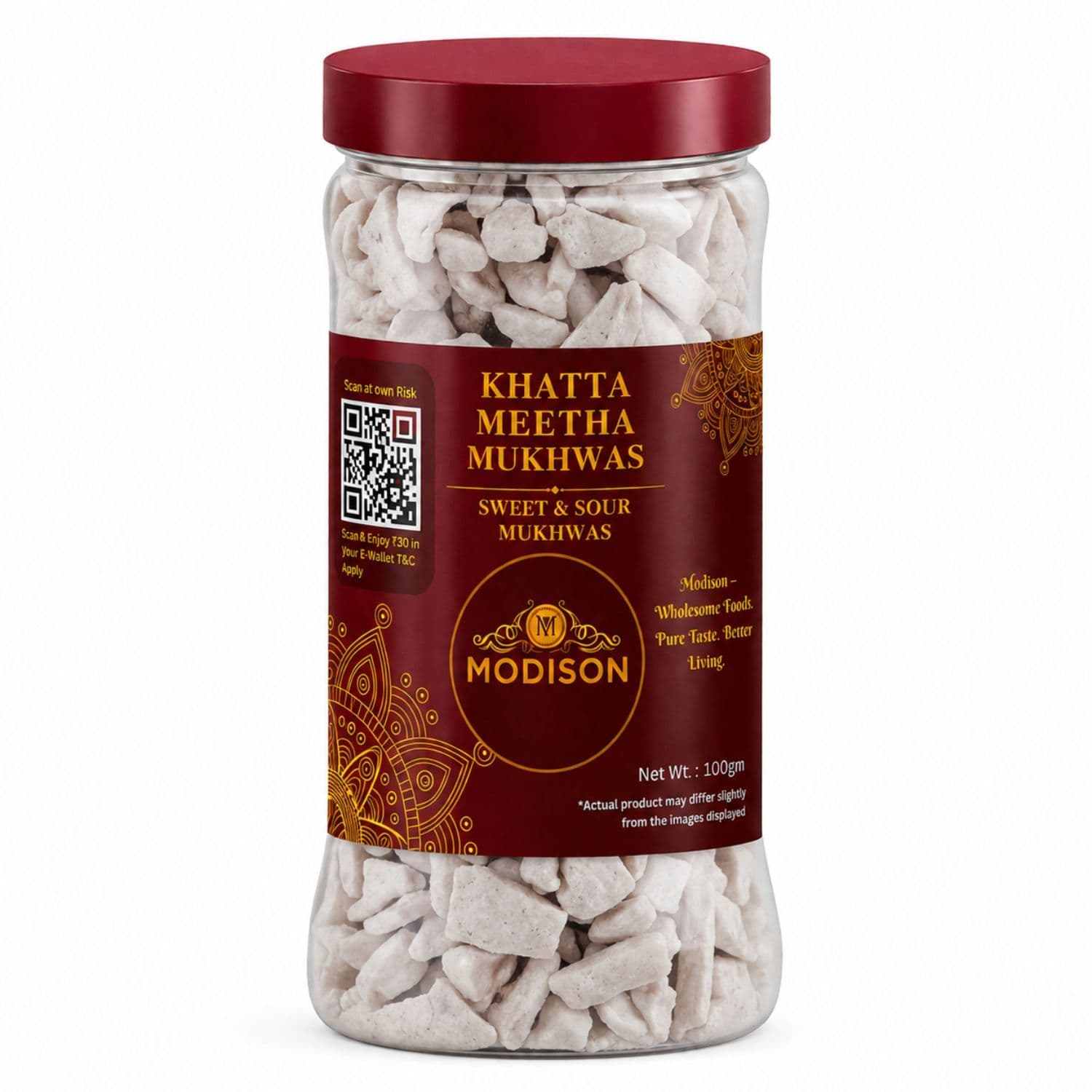 MODISON Khatta Meetha Indian Mouth Freshener Tangy 100g product image 1