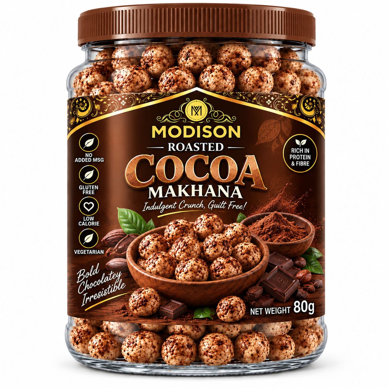 MODISON MAKHANA COCOA FLAVOUR