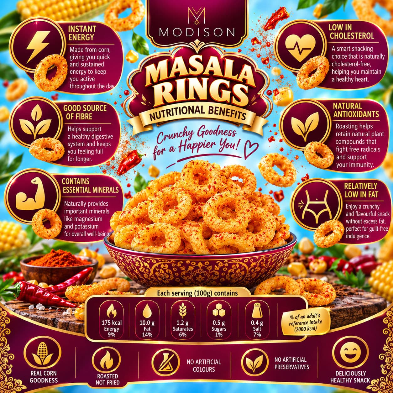 MODISON MASALA RINGS product image 3