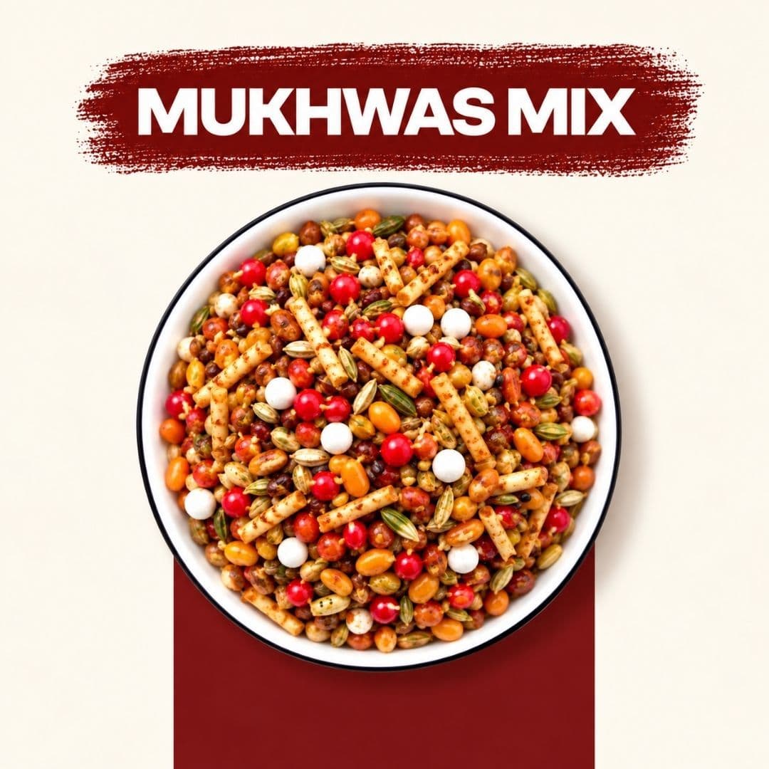 MODISON Mukhwas Mix Indian Mouth Freshener Rose Flavoured 100g
