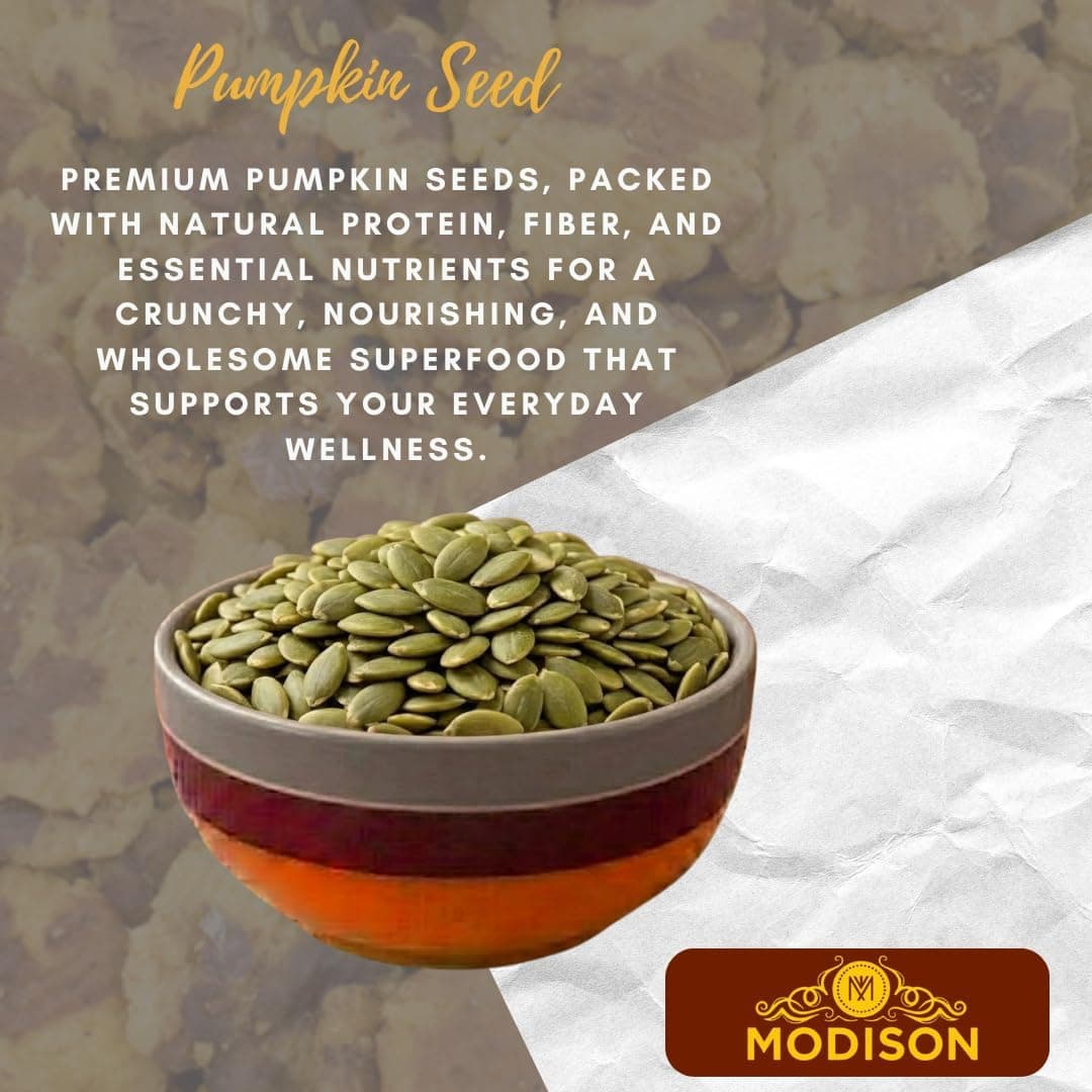 MODISON Pumpkin Seeds Superfoods Natural Pepitas Protein Fibre 400g product image 2