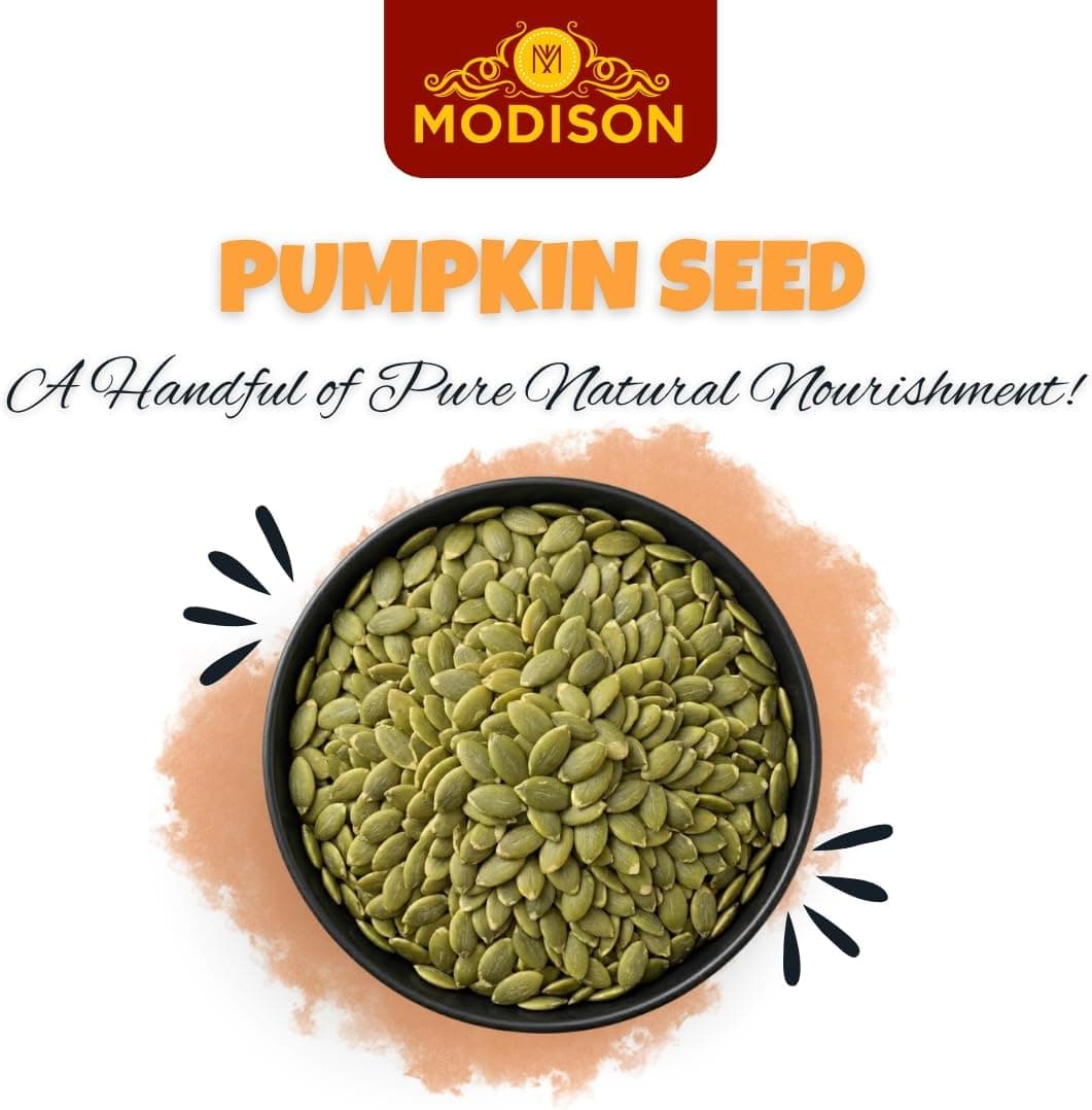 MODISON Pumpkin Seeds Superfoods Natural Pepitas Protein Fibre 400g product image 5