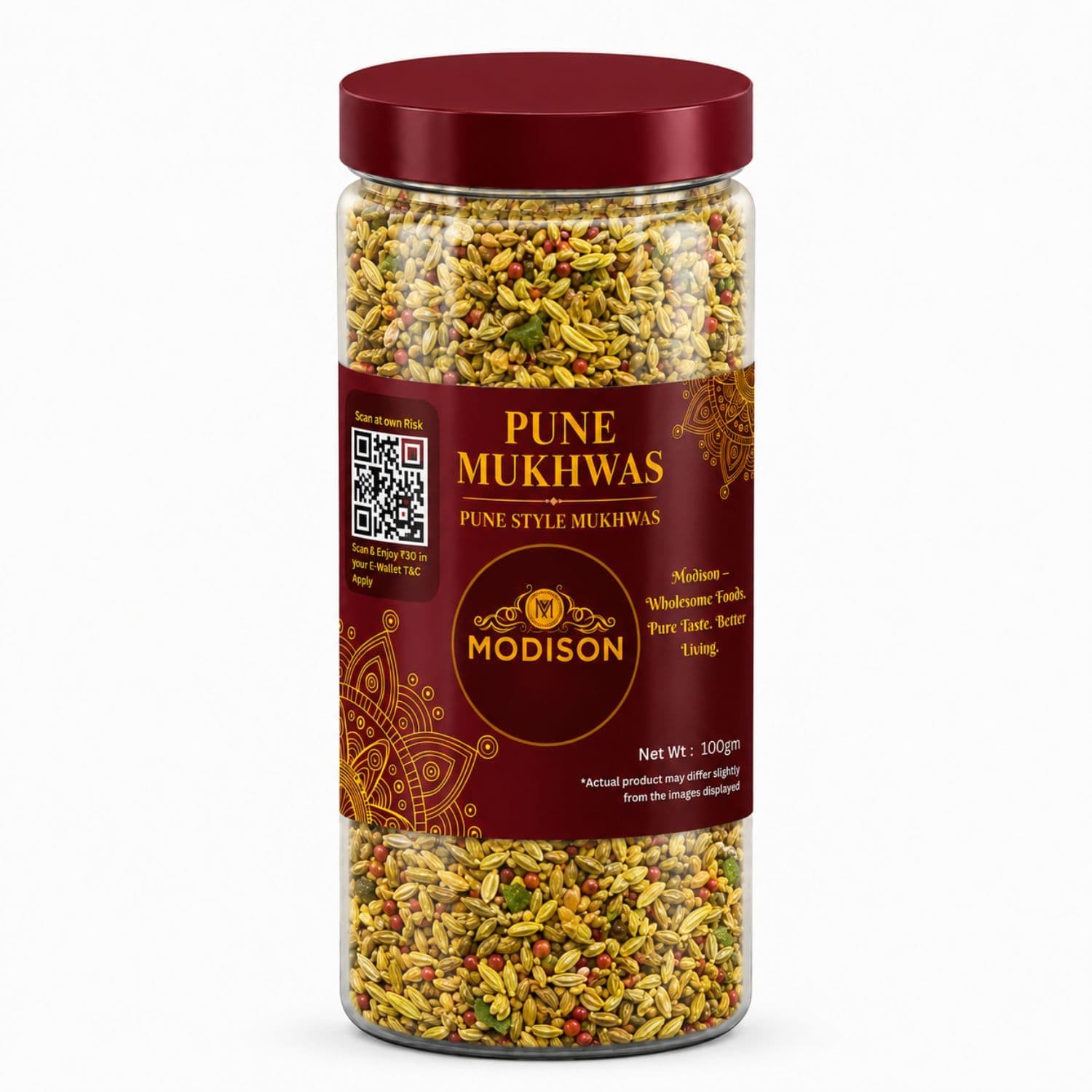 MODISON Pune Mukhwas Indian Mouth Freshener Fennel Coriander 100g product image 1