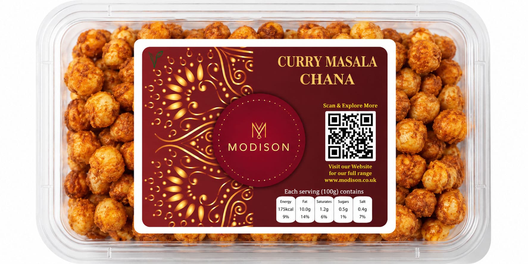 MODISON ROASTED CHANA CURRY FLAVOUR
