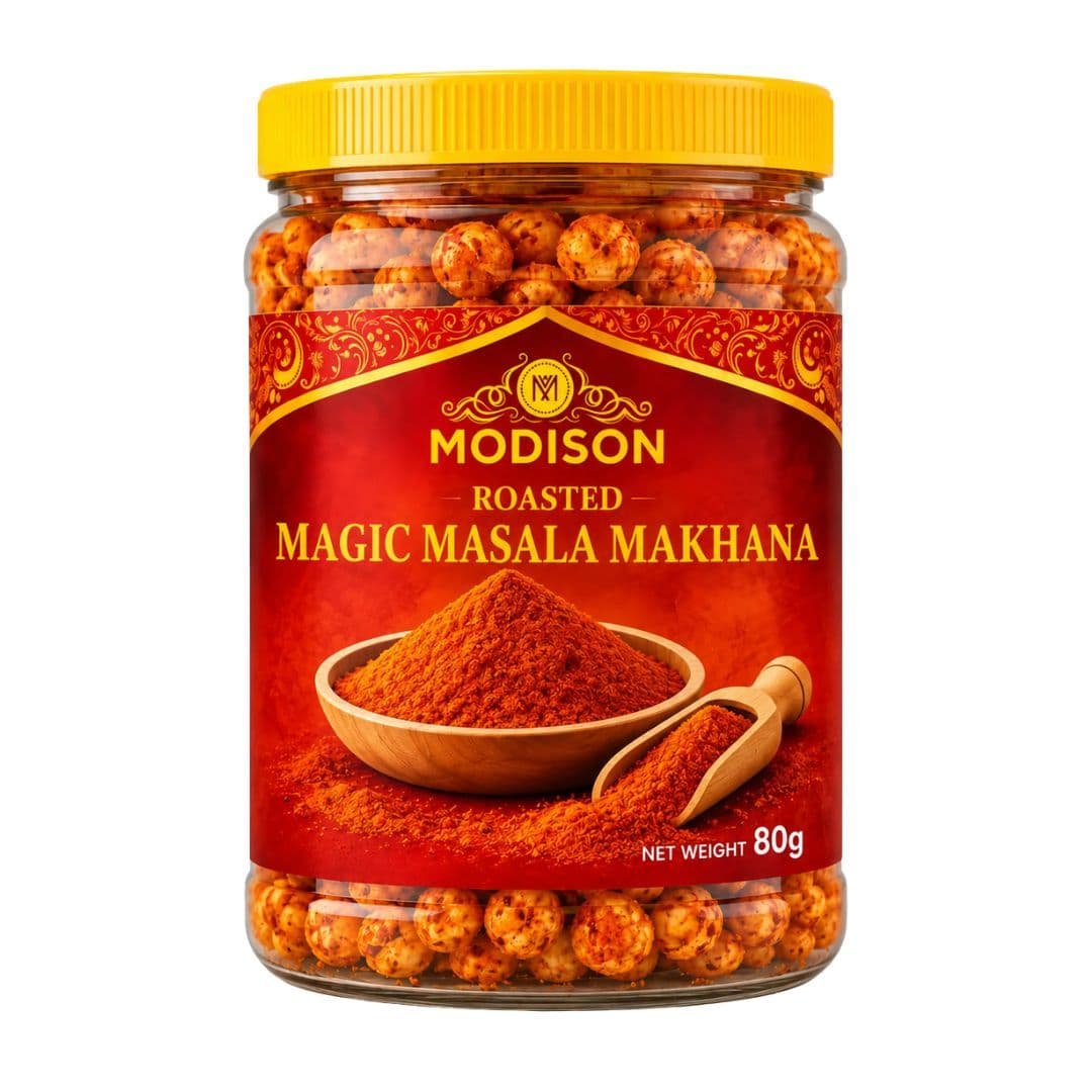 MODISON Roasted Makhana Healthy Snacks Magic Masala 80g alternate image