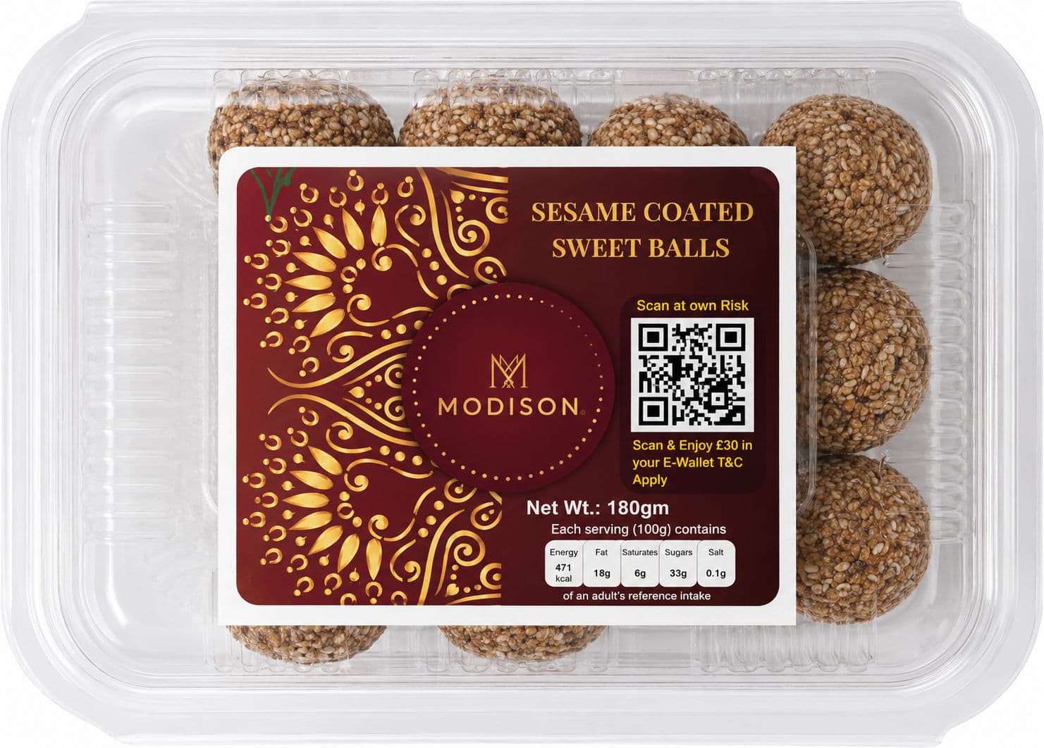 MODISON Sweets Sesame Sweet Balls 180g alternate image