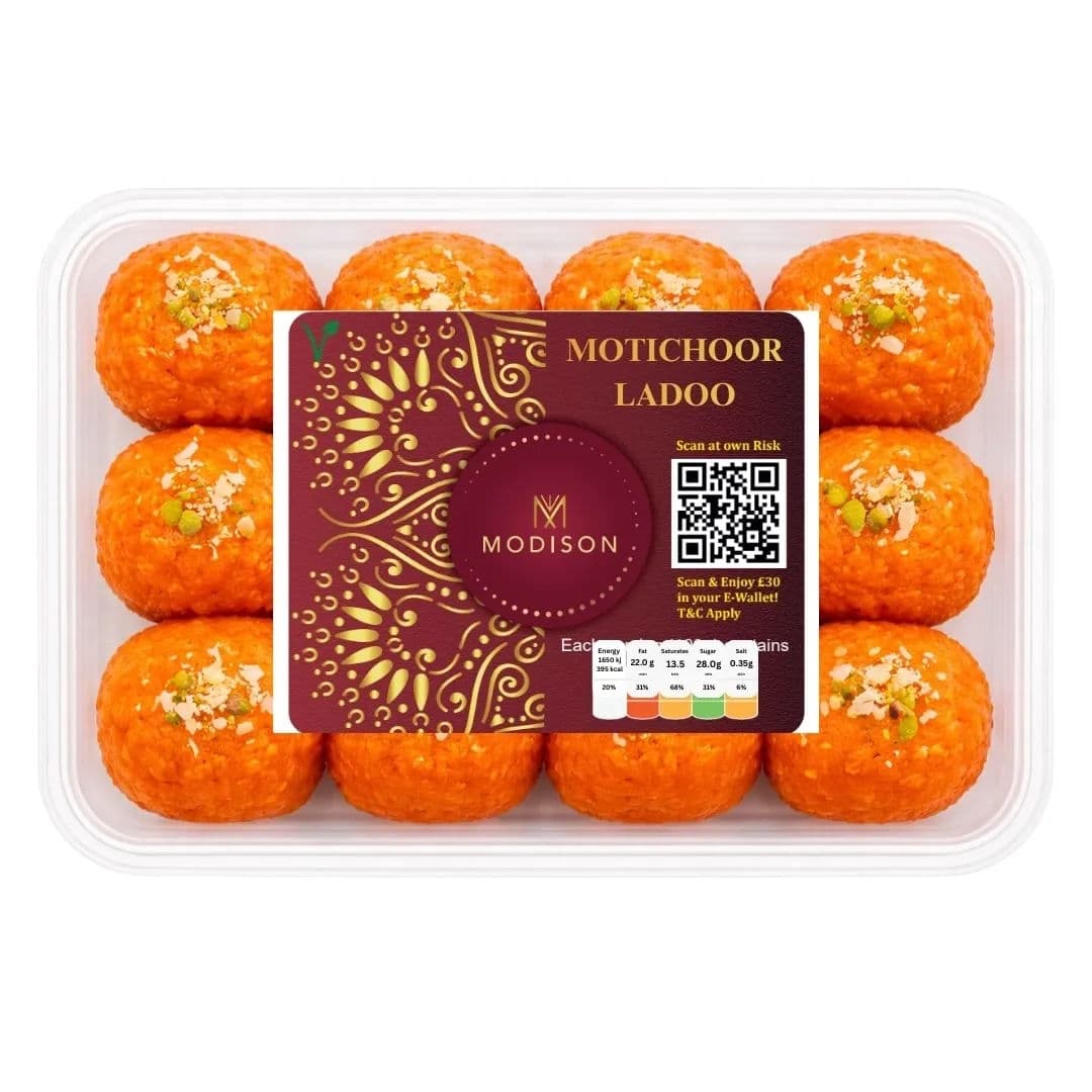MOTICHOOR LADOO - 8 PCS