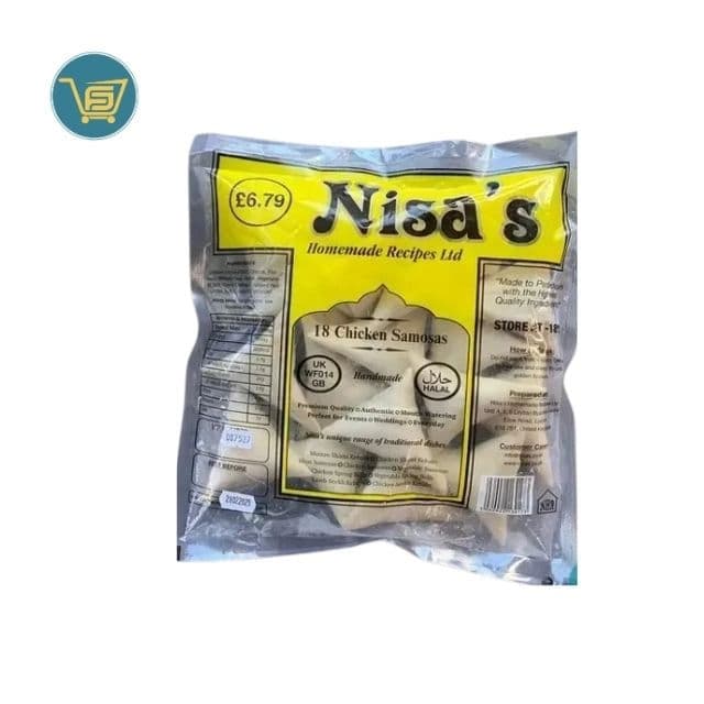 Nisas Chicken Samosa 18s product image 1
