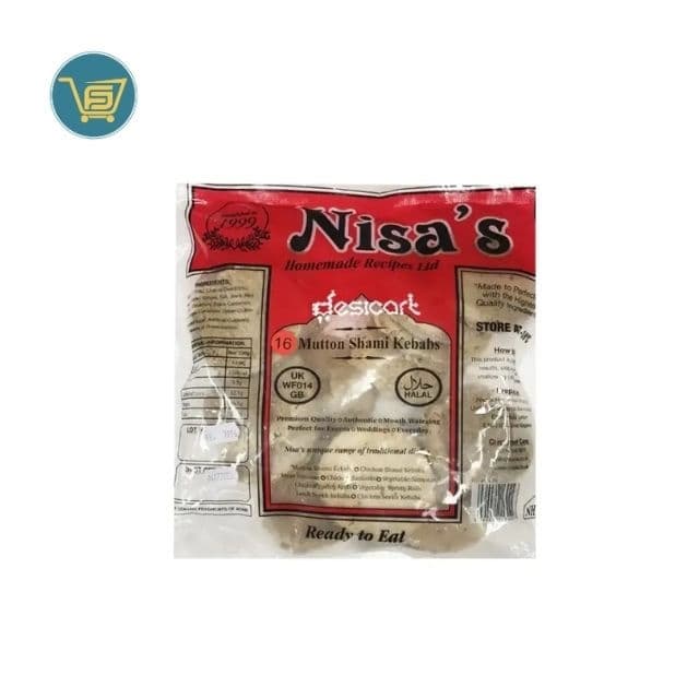 Nisas Meat Shami Kebab 16s product image 1