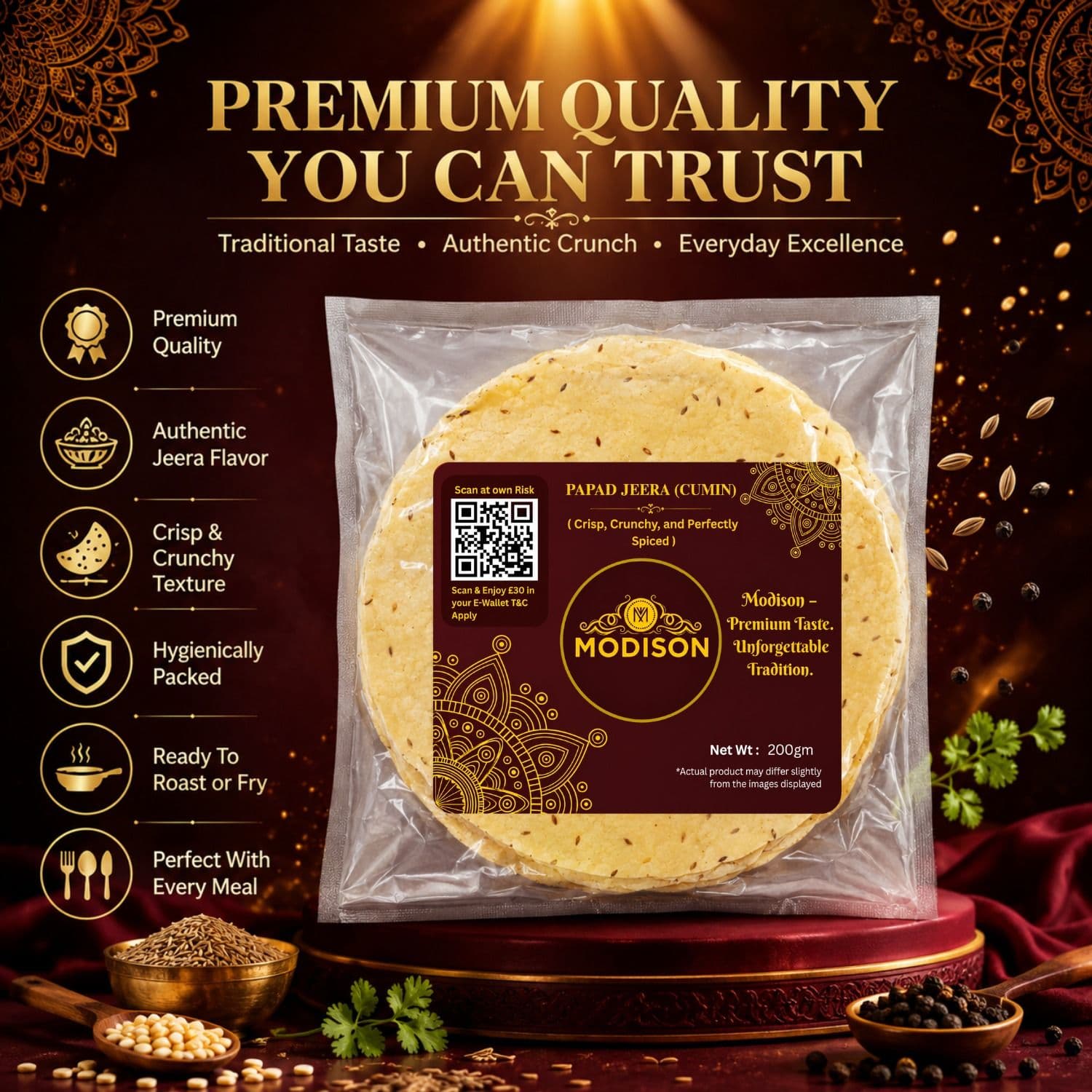 Papad Jeera (Cumin) product image 2