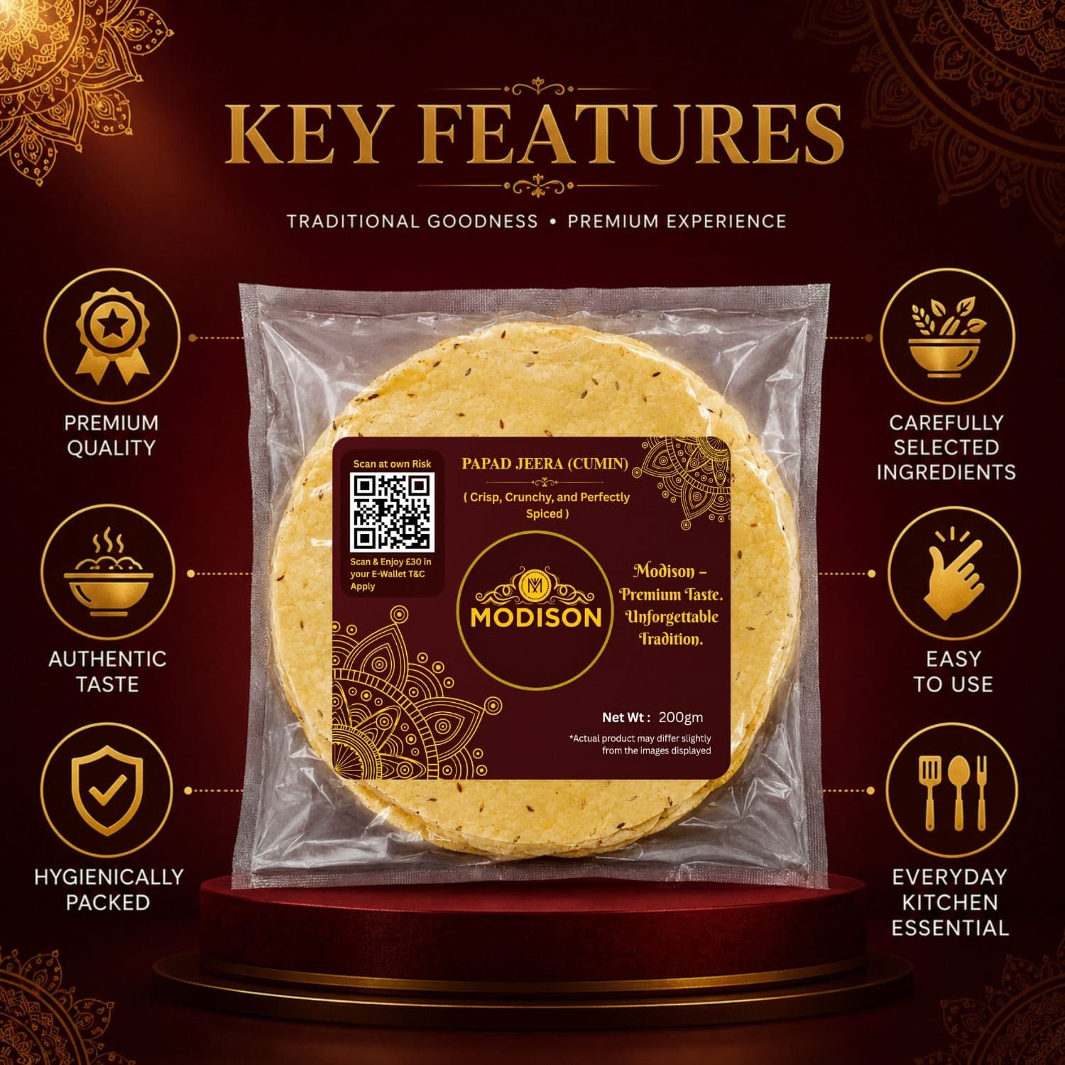 Papad Jeera (Cumin) product image 3