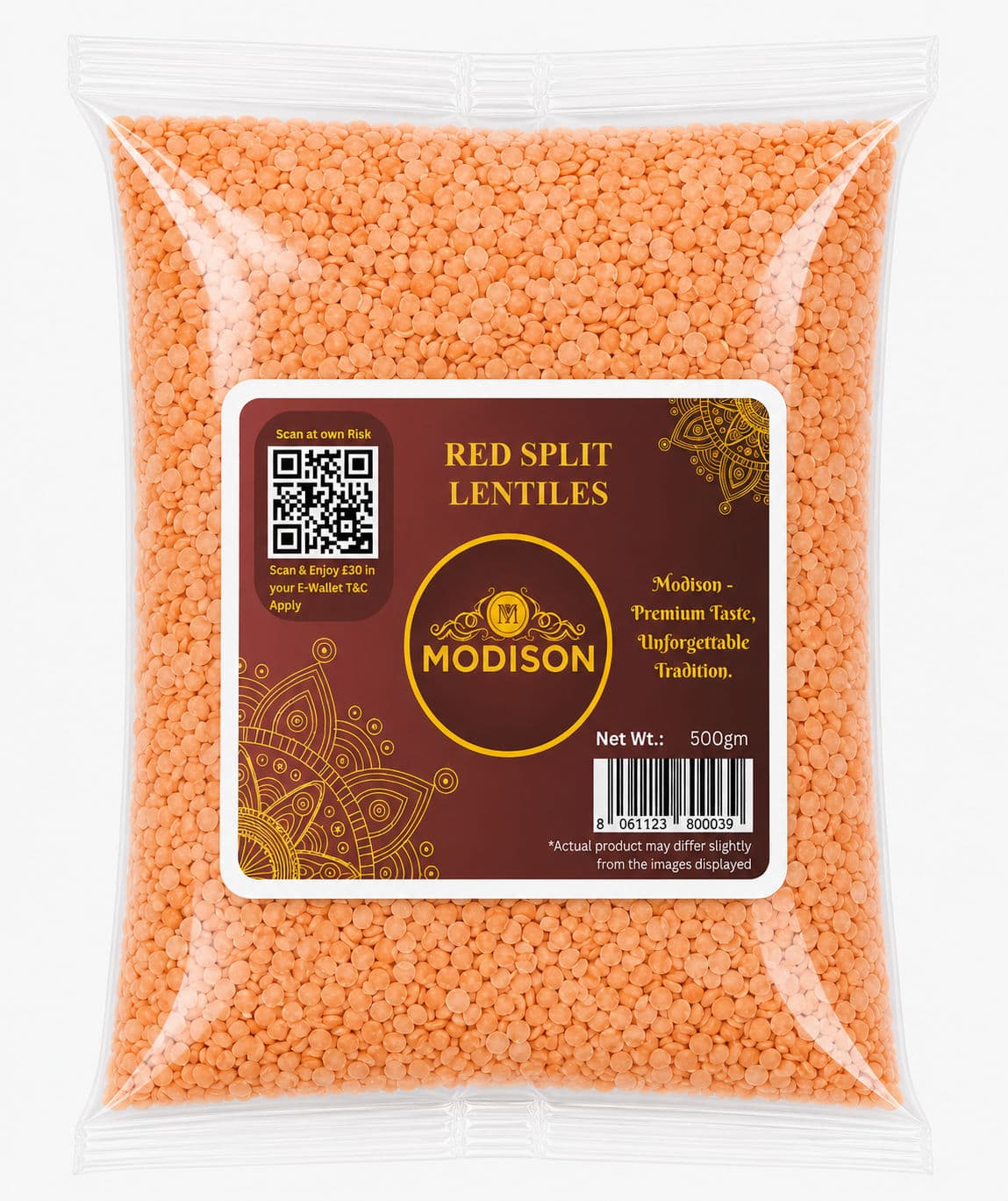 MODISON RED SPLIT LENTILS