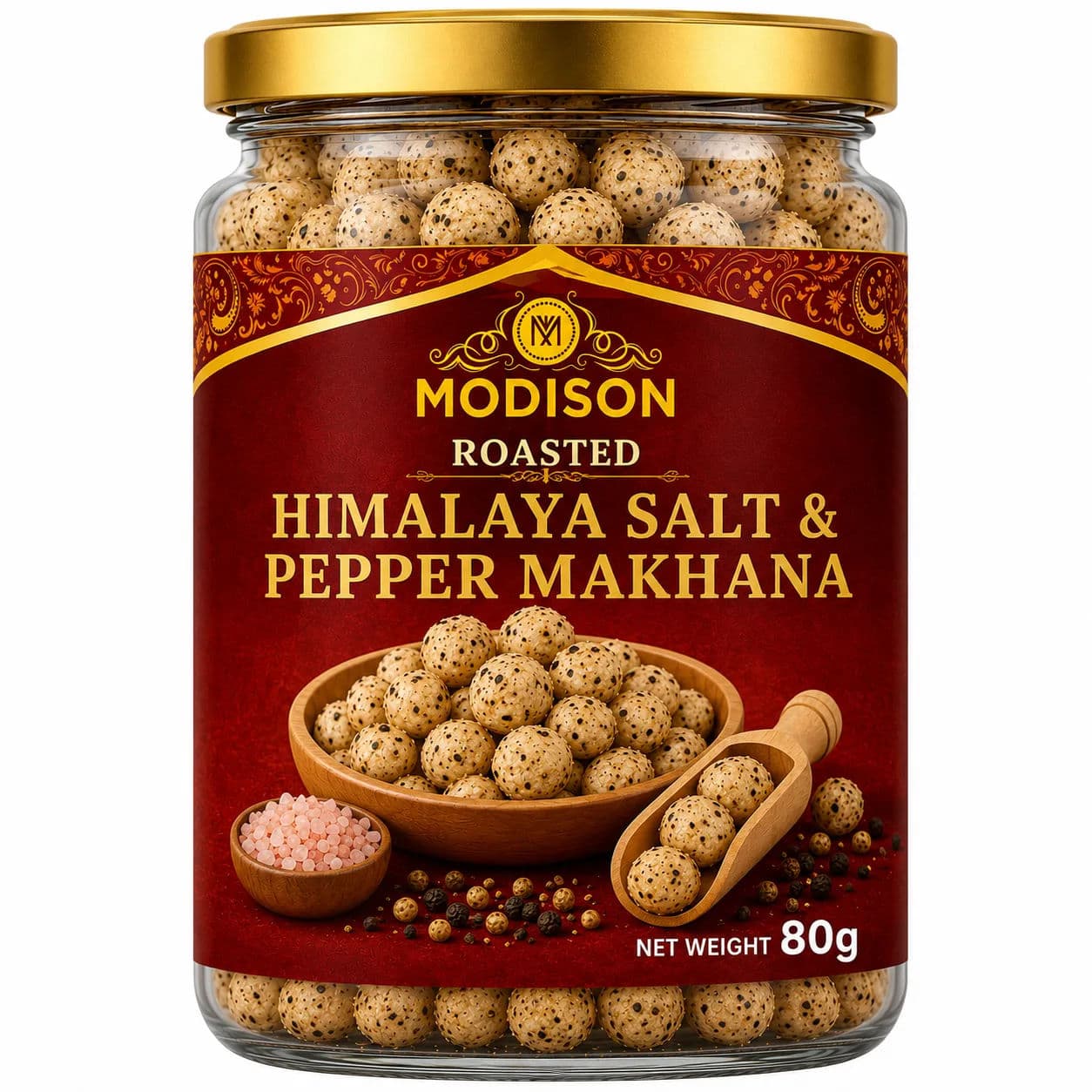 ROASTED Himalaya Salt & Pepper MAKHANA product image 1
