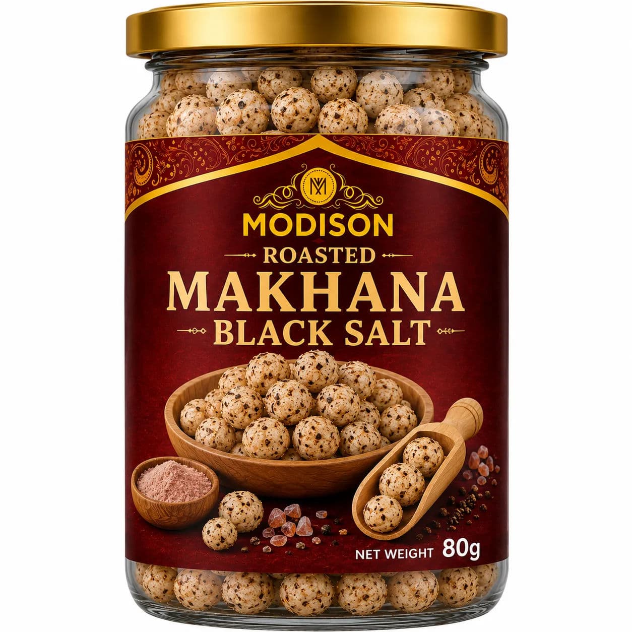 Roasted Makhana Black Salt product image 1