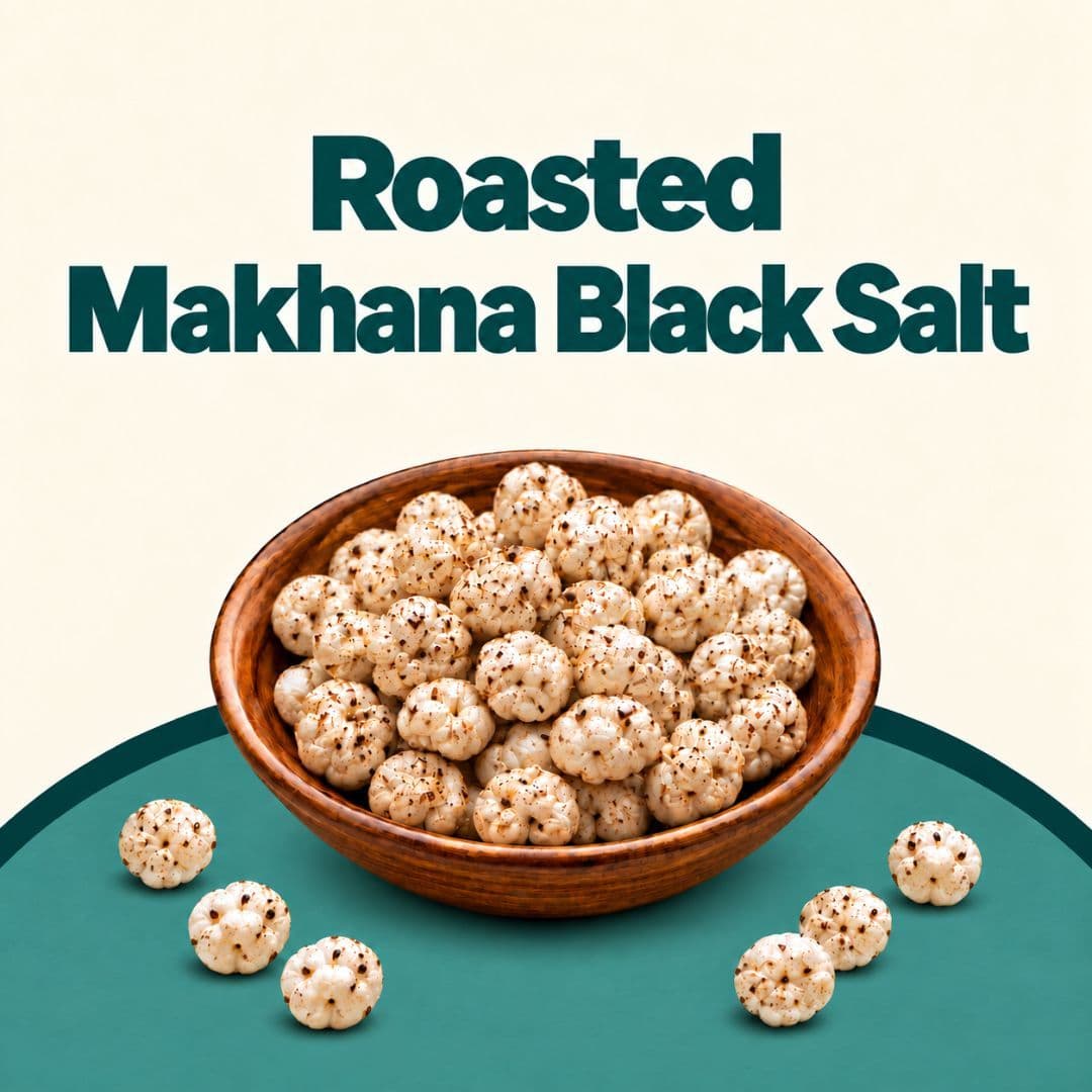 Roasted Makhana Black Salt product image 1