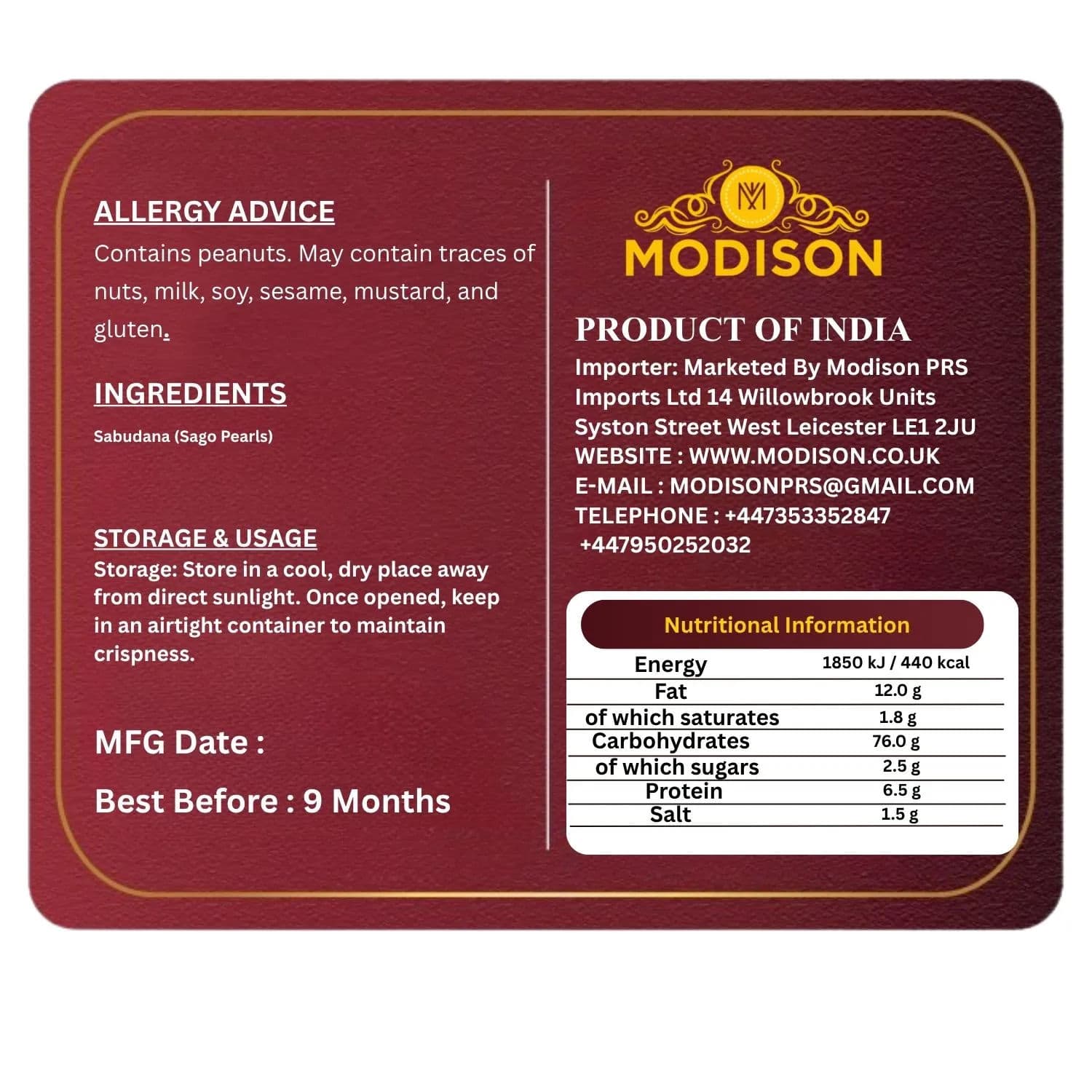 SABUDANA KHICHDI product image 4