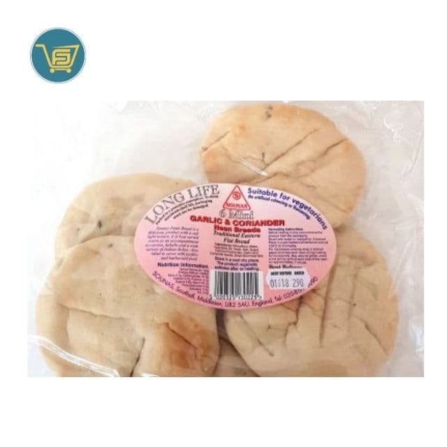 Sounas Naan Garlic Corinder 5s