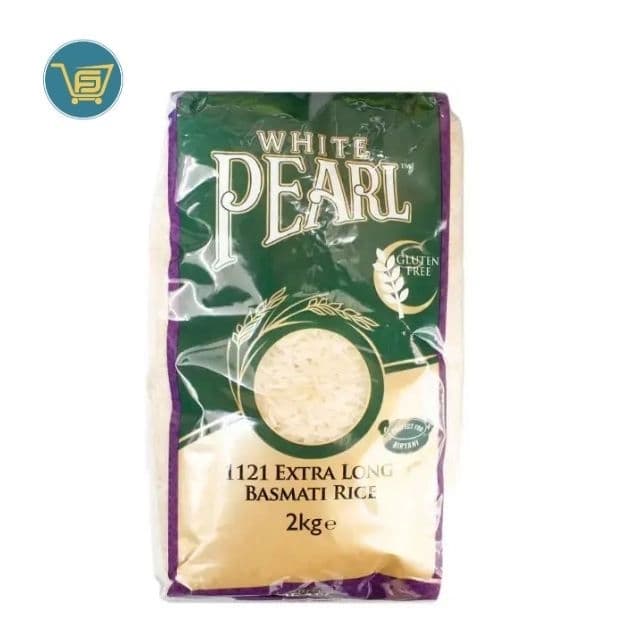 White Pearl Extra Long Basmati Rice 2kg product image 1