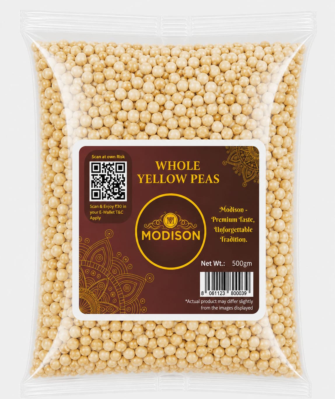 MODISON WHOLE YELLOW PEAS