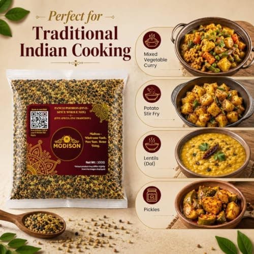 MODISON Panch Phoron Bengali Five Spice Mix 100g product image 7