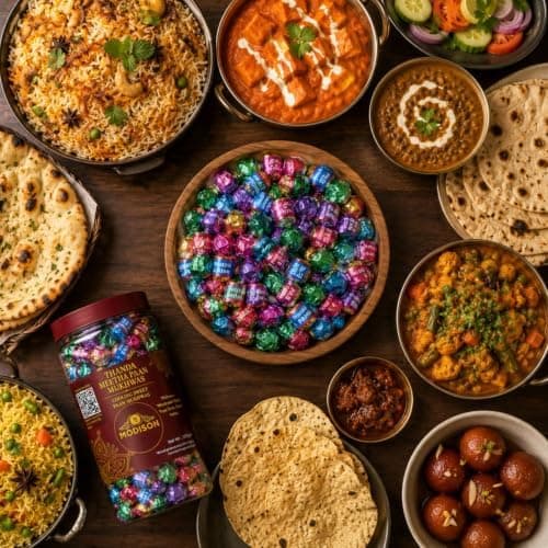 MODISON Thanda Meetha Paan Indian Mouth Freshener Cooling 100g product image 4