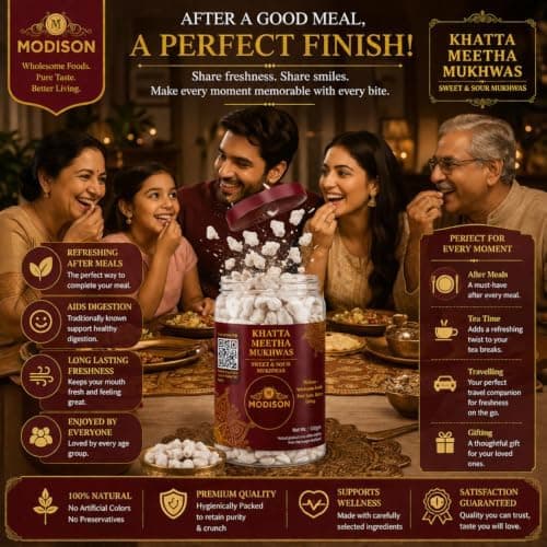 MODISON Khatta Meetha Indian Mouth Freshener Tangy 100g product image 5