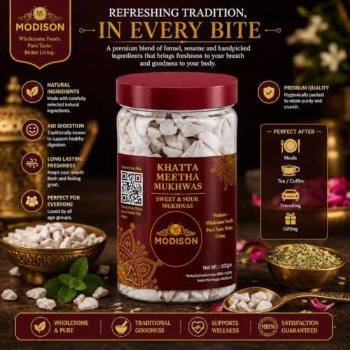 MODISON Khatta Meetha Indian Mouth Freshener Tangy 100g product image 3
