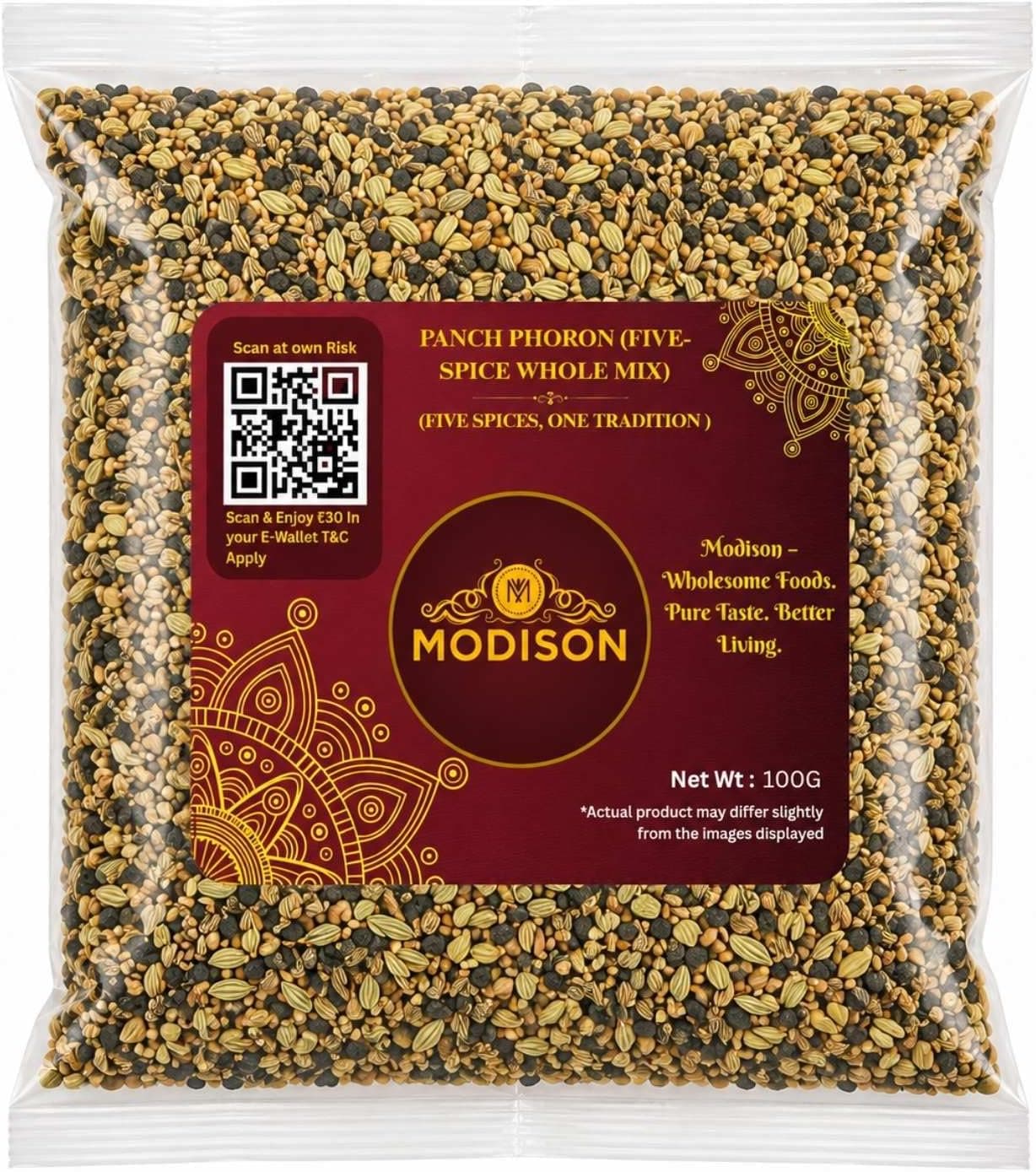 MODISON Panch Phoron Bengali Five Spice Mix 100g product image 8