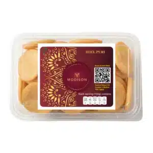 Authentic Bhel Puri snack from Modison (PRS Imports Ltd), perfect for Indian street food lovers.
