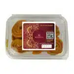 Golden crispy Indian sweets labeled Butter Chakri from Modison (PRS Imports Ltd).