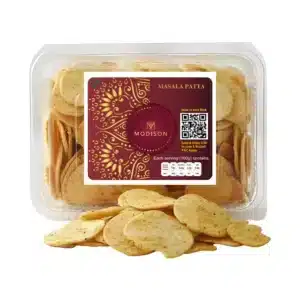Golden Indian Masala Pata, crispy and flavorful snacks, ideal for authentic taste and snacking.