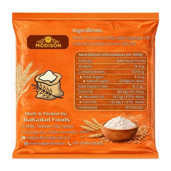 Modison Plain Khakhra – Authentic Crispy khakhra UK - Image 2