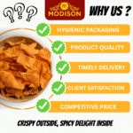 Tikha Papdi Gathiya Snack - Image 3