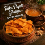 Tikha Papdi Gathiya Snack - Image 5